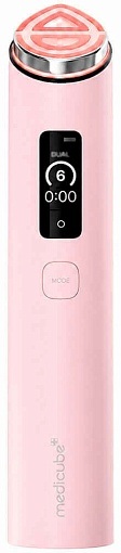 Микротоковый массажер для лица Medicube AGE-R Booster Pro X2, розовый