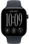 Умные часы Apple Watch Series 12 46 мм Black Aluminum Case with Sport Band Navy Blue
