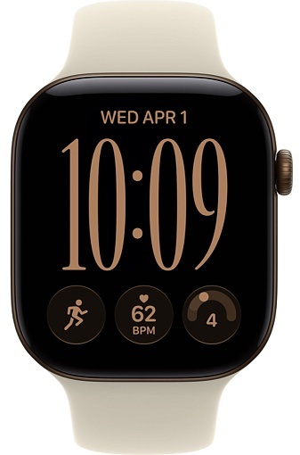 Умные часы Apple Watch Series 12 46 мм Dark Bronze Aluminum Case with Sport Band Sand