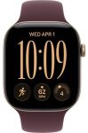 Умные часы Apple Watch Series 12 46 мм Light Gold Aluminum Case with Sport Band Burgundy