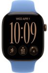 Умные часы Apple Watch Series 12 46 мм Dark Bronze Aluminum Case with Sport Band Wildflower Blue
