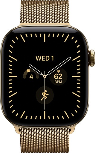 Умные часы Apple Watch Series 12 42 мм Radiant Gold Titanium Case with Milanese Loop Radiant Gold