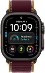 Умные часы Apple Watch Ultra 4 (2026) 49 мм Black Titanium Case with Burgundy Trail Loop (S/M)