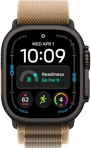 Умные часы Apple Watch Ultra 4 (2026) 49 мм Black Titanium Case with Desert Alpine Loop Small