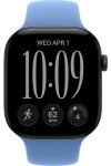Умные часы Apple Watch Series 12 42 мм Black Aluminum Case with Sport Band Wildflower Blue