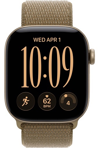 Умные часы Apple Watch Series 12 42 мм Light Gold Aluminum Case with Sport Loop Olive