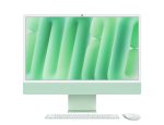 Apple iMac 24 M4, зелёный — вид спереди