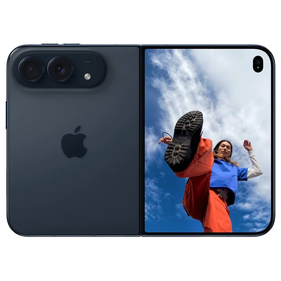 Apple iPhone Duo Night Sky — внешний экран и задняя панель