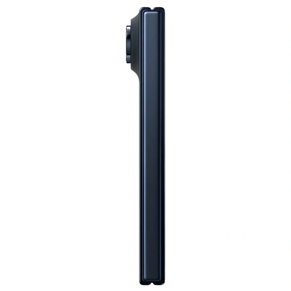 Apple iPhone Duo Night Sky — сложенный смартфон, вид сбоку