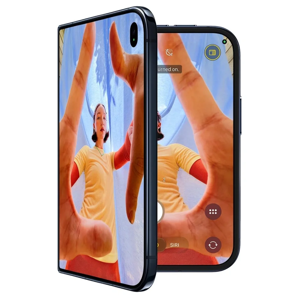 Apple iPhone Duo Night Sky — использование камер и внешнего экрана