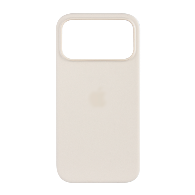 Чехол Silicone Case MagSafe для iPhone 17 Pro Max — Vanilla