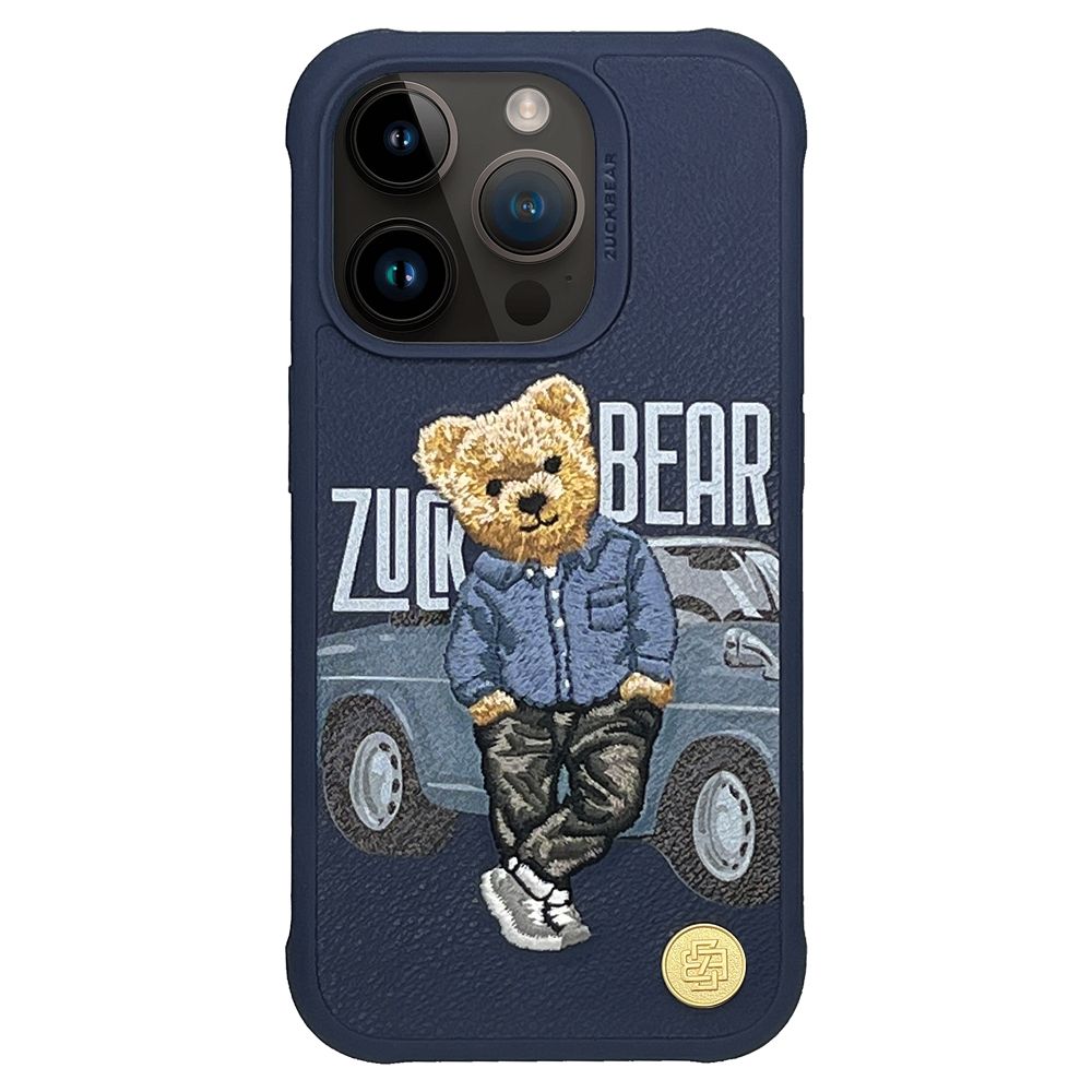 Чехол Zuck Bear для iPhone 15 Pro — Bay Area Player