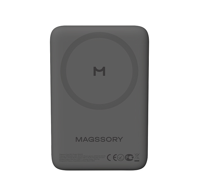Беспроводной внешний аккумулятор Magssory Core 10000 мА·ч (Midnight)