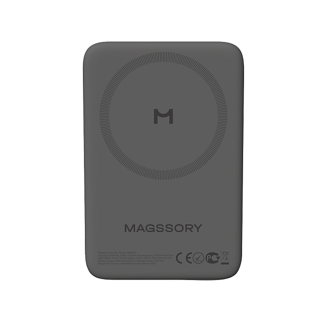 Беспроводной внешний аккумулятор Magssory Core 5000 мА·ч (Midnight)