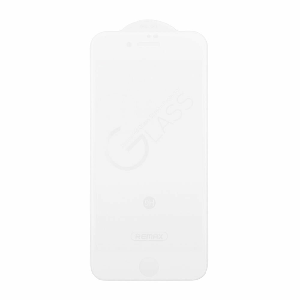 Стекло Remax GL-27 для iPhone 7 / 8 / SE 2020 — белое, прозрачное