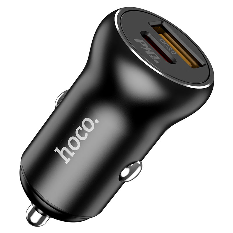 Автомобильное зарядное устройство Hoco USB-C 30 Вт