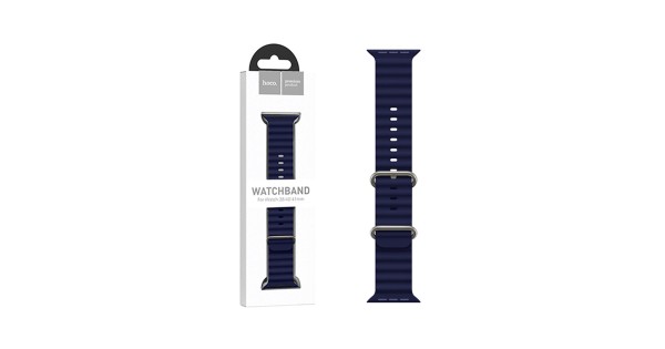 Ремешок Hoco WA12 для Apple Watch 38 / 40 / 41 мм — Evening Blue
