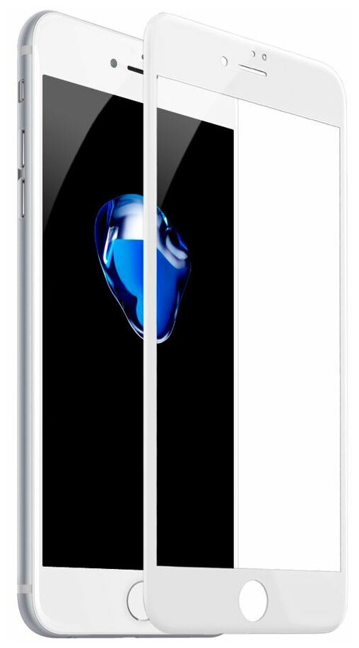 Стекло Remax GL-32 для iPhone 7 Plus / 8 Plus — белая рамка
