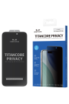 Стекло KEEPHONE TITANCORE PRIVACY для iPhone 16 Pro / 17 / 17 Pro KP-SPG055 — антишпион