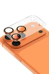 Стекло камеры KEEPHONE REGGIO для iPhone 17 Pro KP-SPL024 — оранжевый