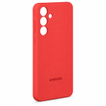Чехол Silicone Case для Samsung Galaxy S25 — красный, MagSafe