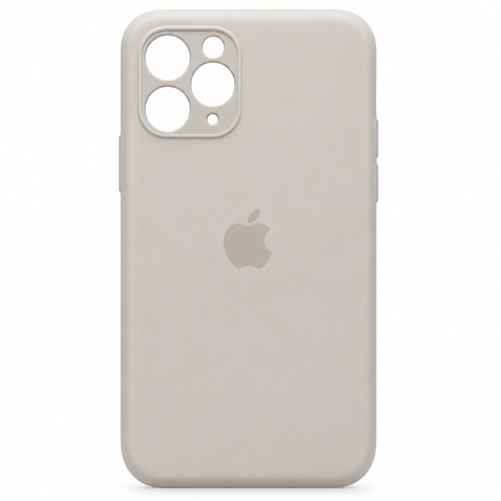 Чехол Silicone Case для iPhone 11 Pro — бежевый