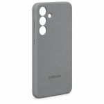 Чехол Silicone Case MagSafe для Samsung Galaxy S25 — серый